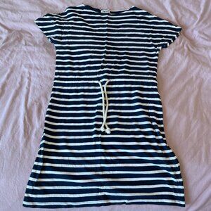 Nautical marine stripe summer dress